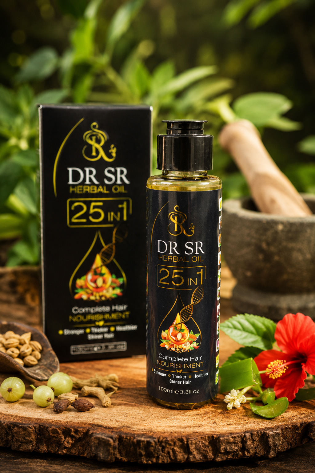 DR SR Herbal Oil 25-in-1
