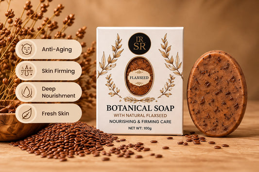 DR.SR Flaxseed Botanical Soap-100g